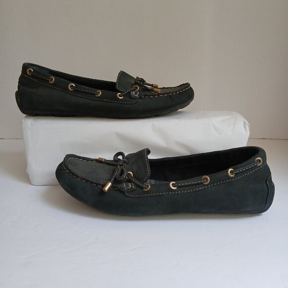 B.O.C. by Born Concept 'Holland' Black Suede Driving Moccasins Sz 8M - Picture 7 of 11